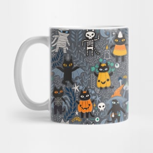 Halloween black cats Mug